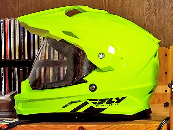 Fly Racing フライ Trekker Pulse Helmet フルフェイスヘルメット デュアルスポーツヘルメット シールド付 オフロードヘル