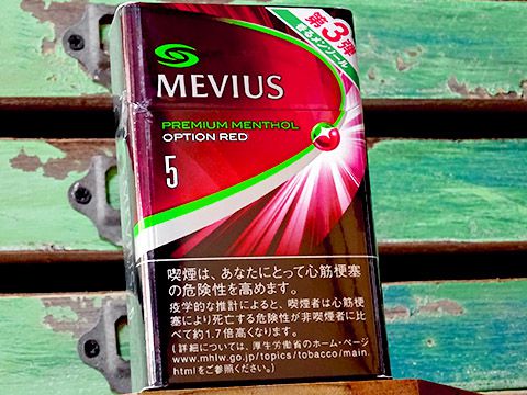 MEVIUS Premium Menthol Option Red 5